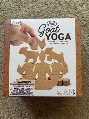 Fred Goat Yoga Wooden Stacking Set - Natural Wood Tone